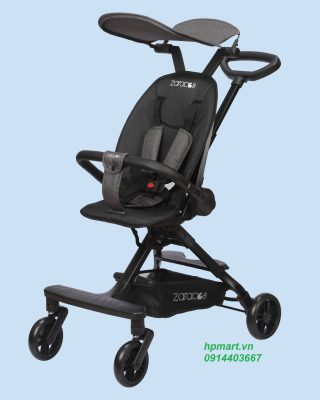 xe đẩy du lịch zaracos aleron 0256 gray xe đẩy du lịch aleron-0256-gray