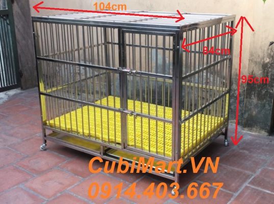 Chuồng chó inox cho chó to chuồng chó inox cho chó to