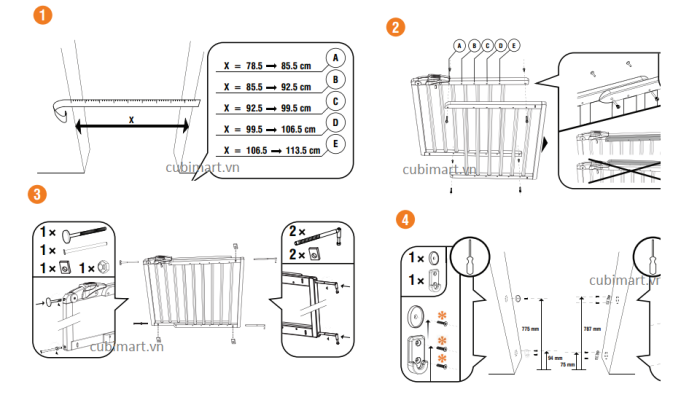 thanh chắn cửa bằng gỗ nicko hướng dẫn lắp đặt thanh chắn cửa bằng gỗ nicko