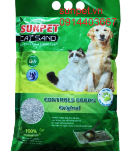 cát vệ sinh cho mèo sunpet